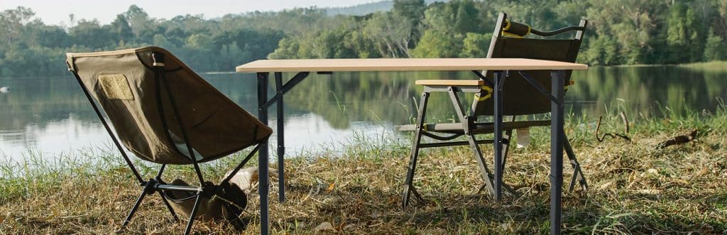 Ultra light bamboo table