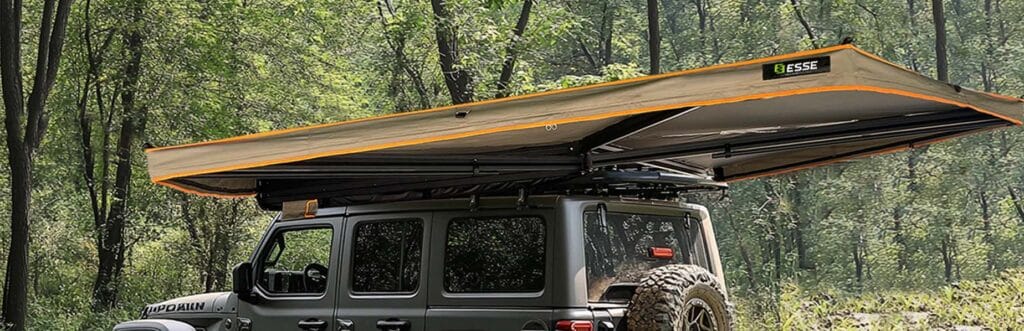 This is probably the most stable awning on the market (no need pole)