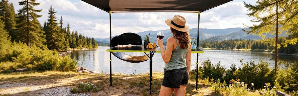 AWNING COMBO TABLE. A Smart Add-On for Your Awning Range