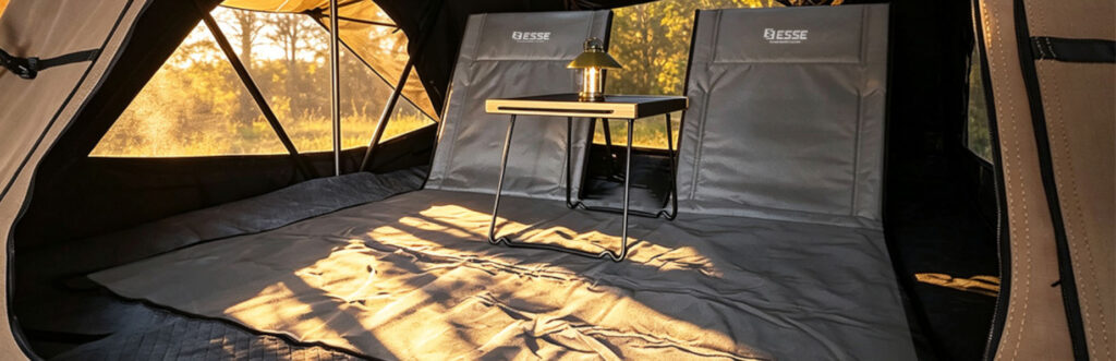 New Product Launch: Versatile Double Recliner for Rooftop Tent Outdoor Leisure