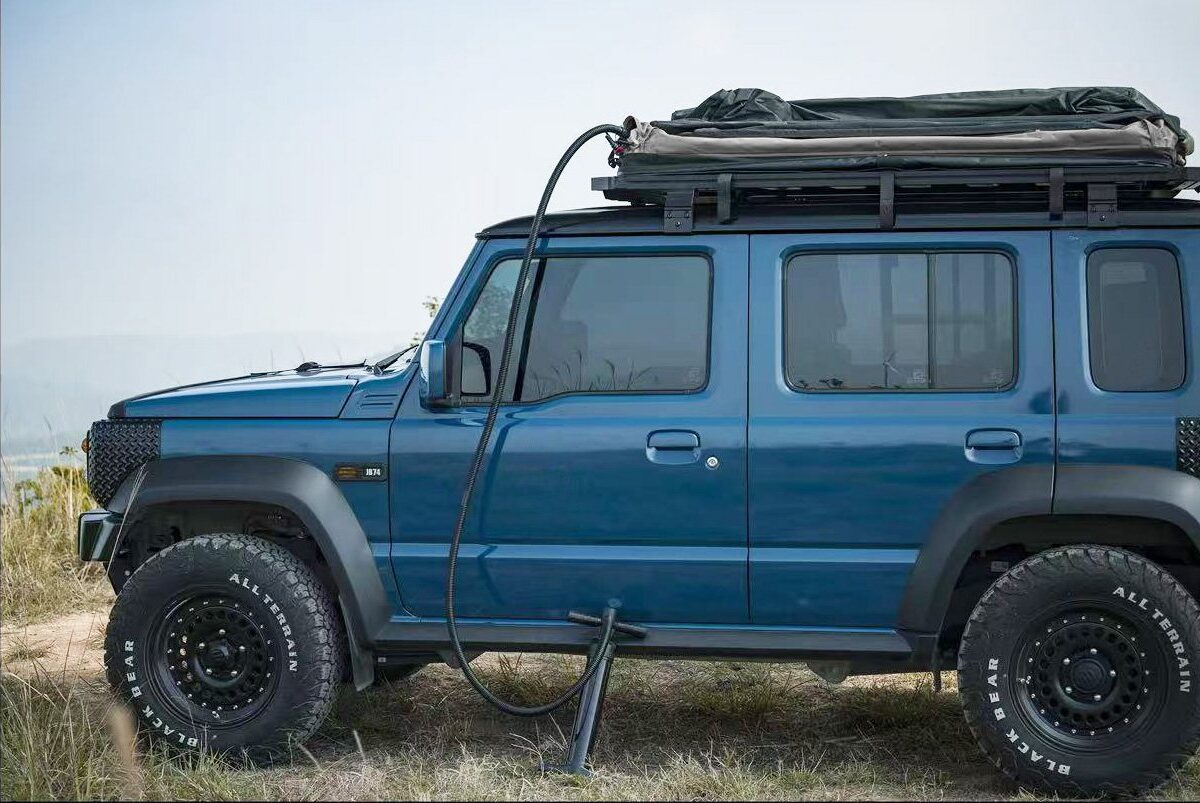 AirBeam inflatable roof top tent
