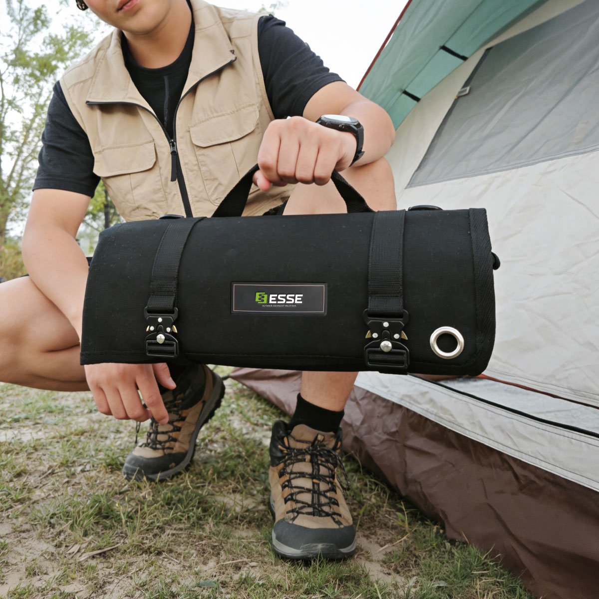Roll Up Tool Pockets by Esse Outdoor