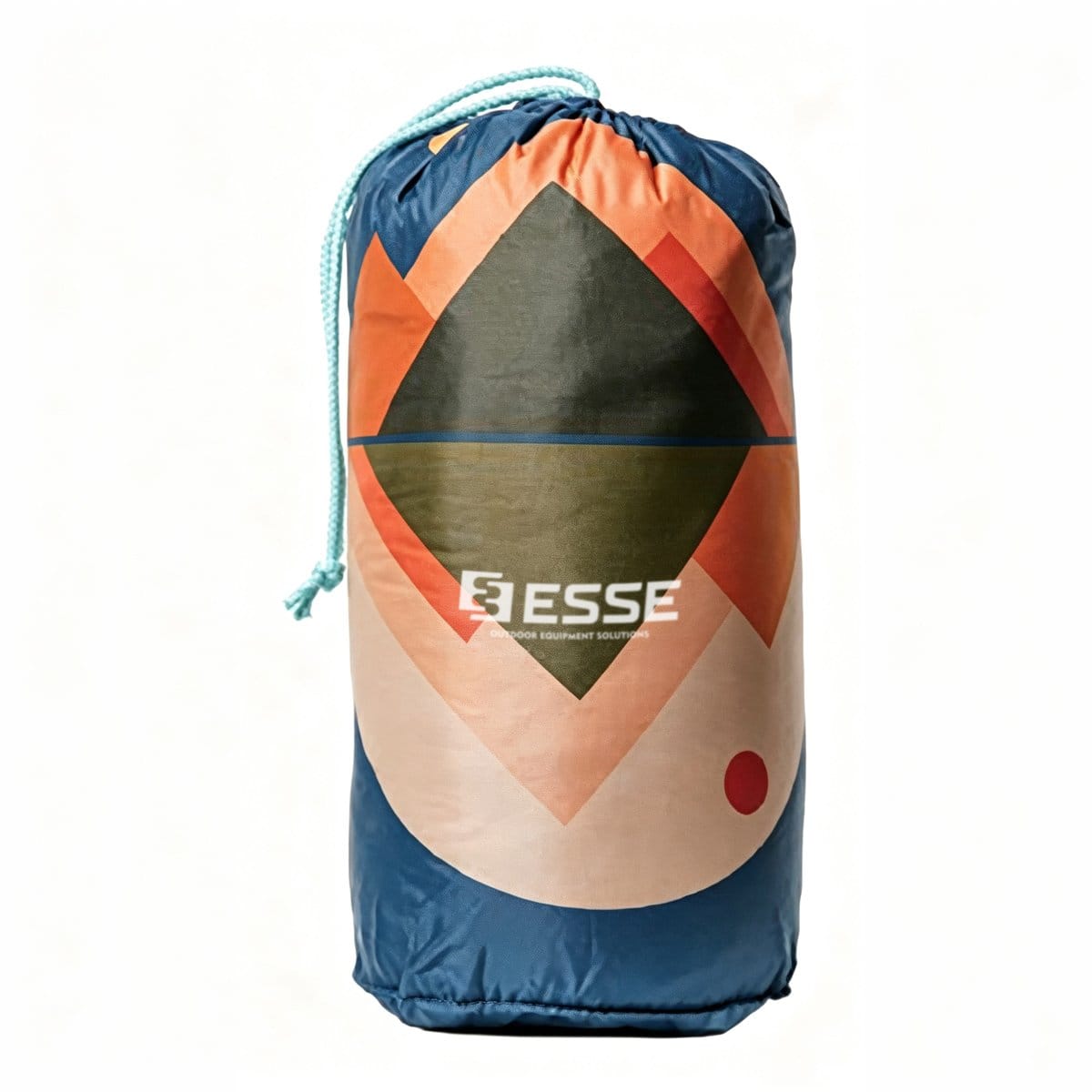 Multi-Function Puffy Blanket in polyester, packed in its ESSE stuff sack
